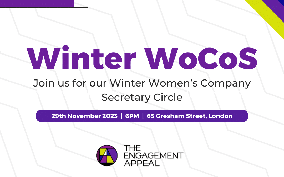 Winter WoCoS | 29th November | Panel & Agenda Announcement