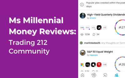 Ms Millennial Money Reviews: Trading 212 community